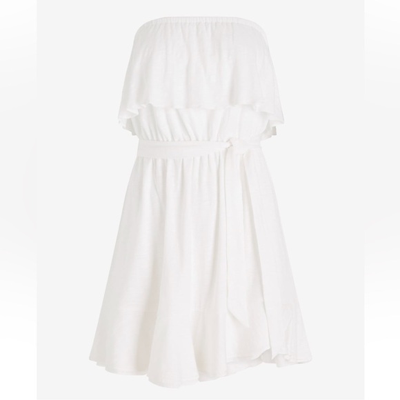 Strapless Ruffle Mini Dress - Picture 4 of 4